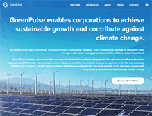 Tablet Screenshot of greenpulse.eu